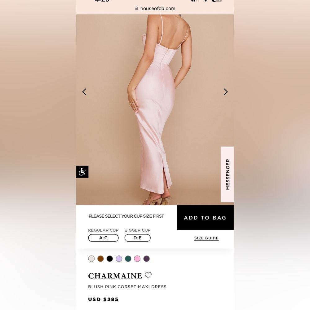 House of CD corset dress